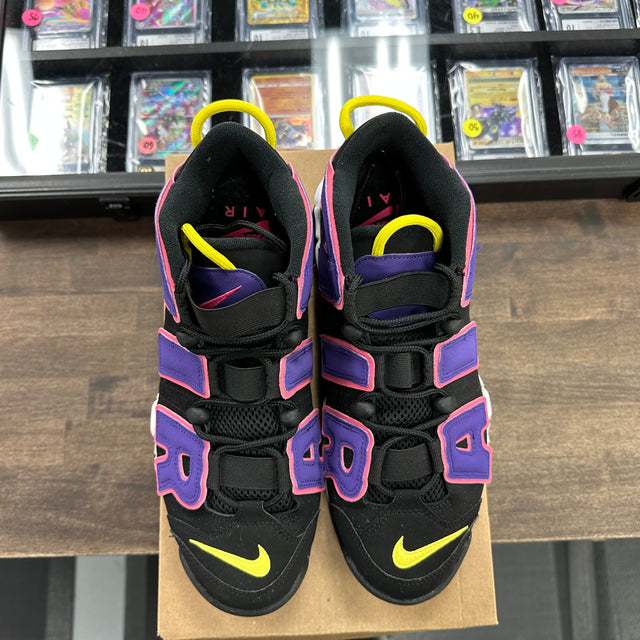 Black Court Purple Air More Uptempo 96 (USED, No Box)