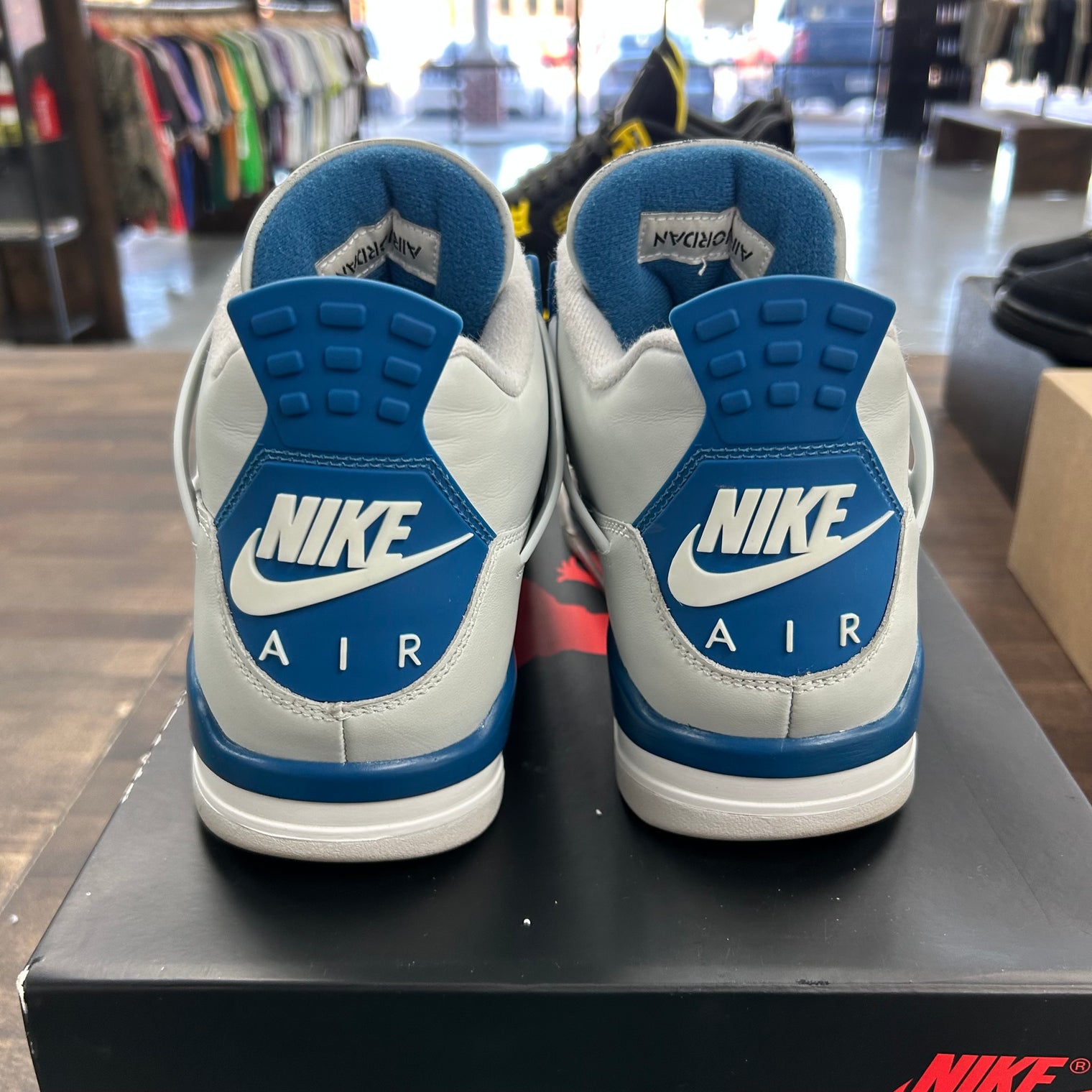 Military Blue Jordan 4 Retro (USED)