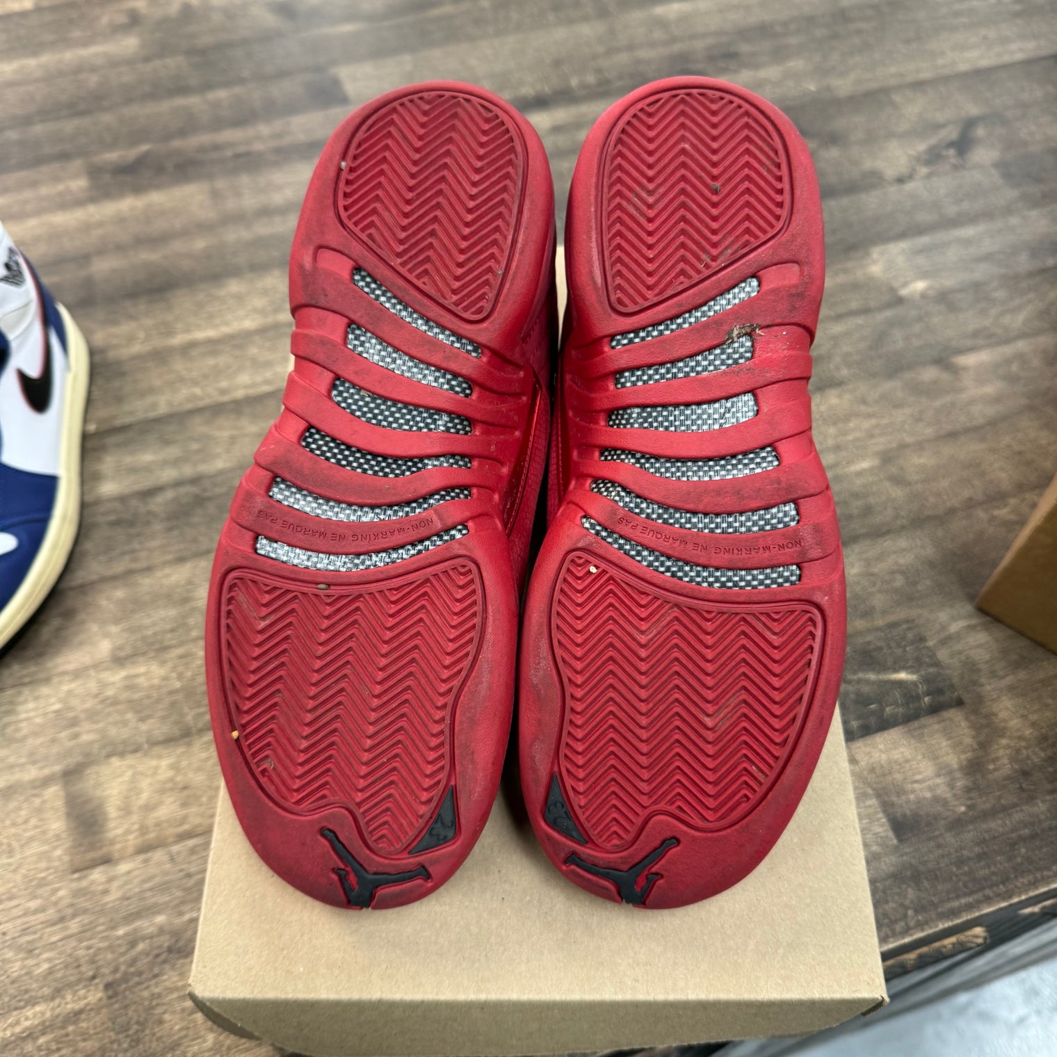 Gym Red Jordan 12 Retro (GS) (2018) (USED, No Box)
