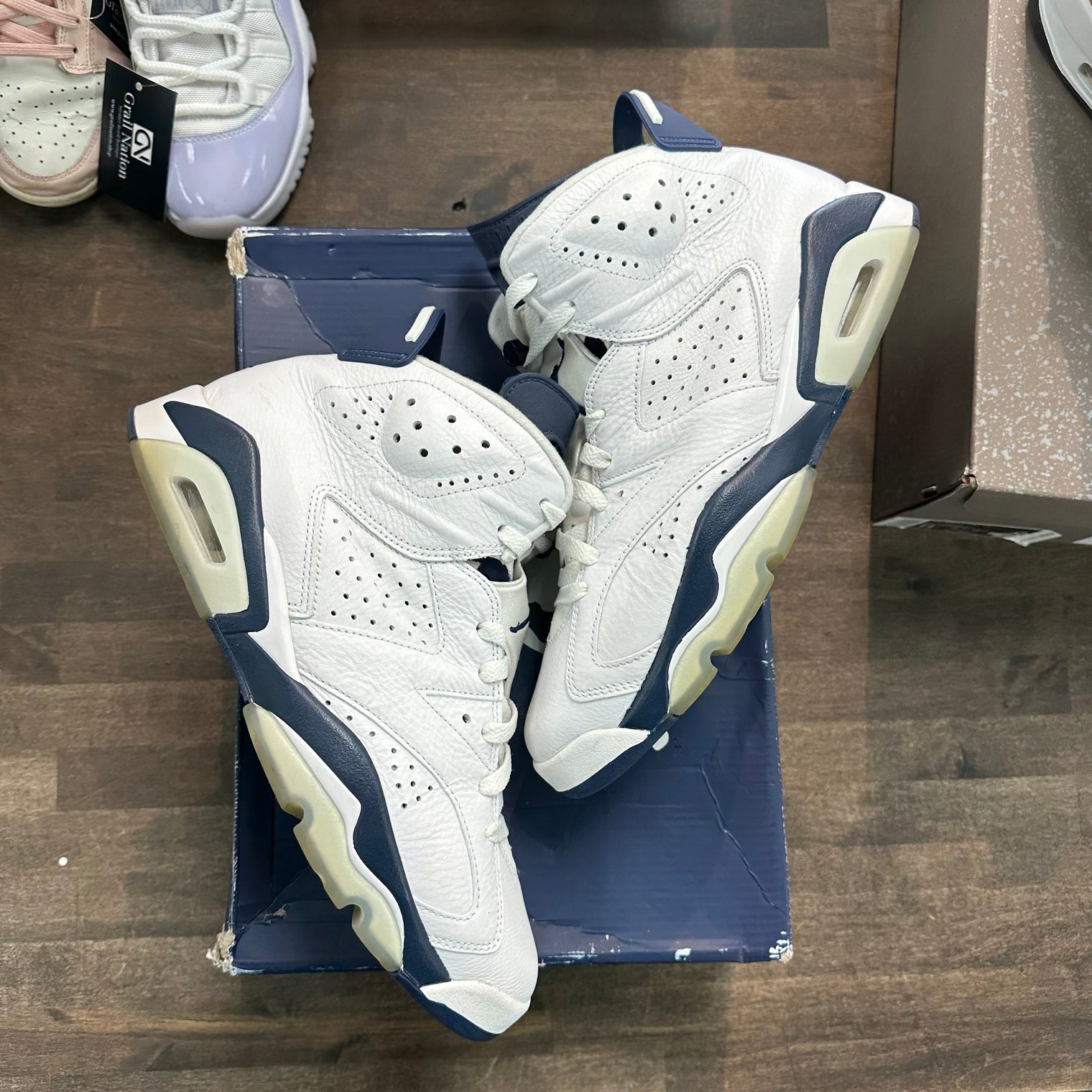 Midnight Navy Jordan 6 Retro (2022) (USED)