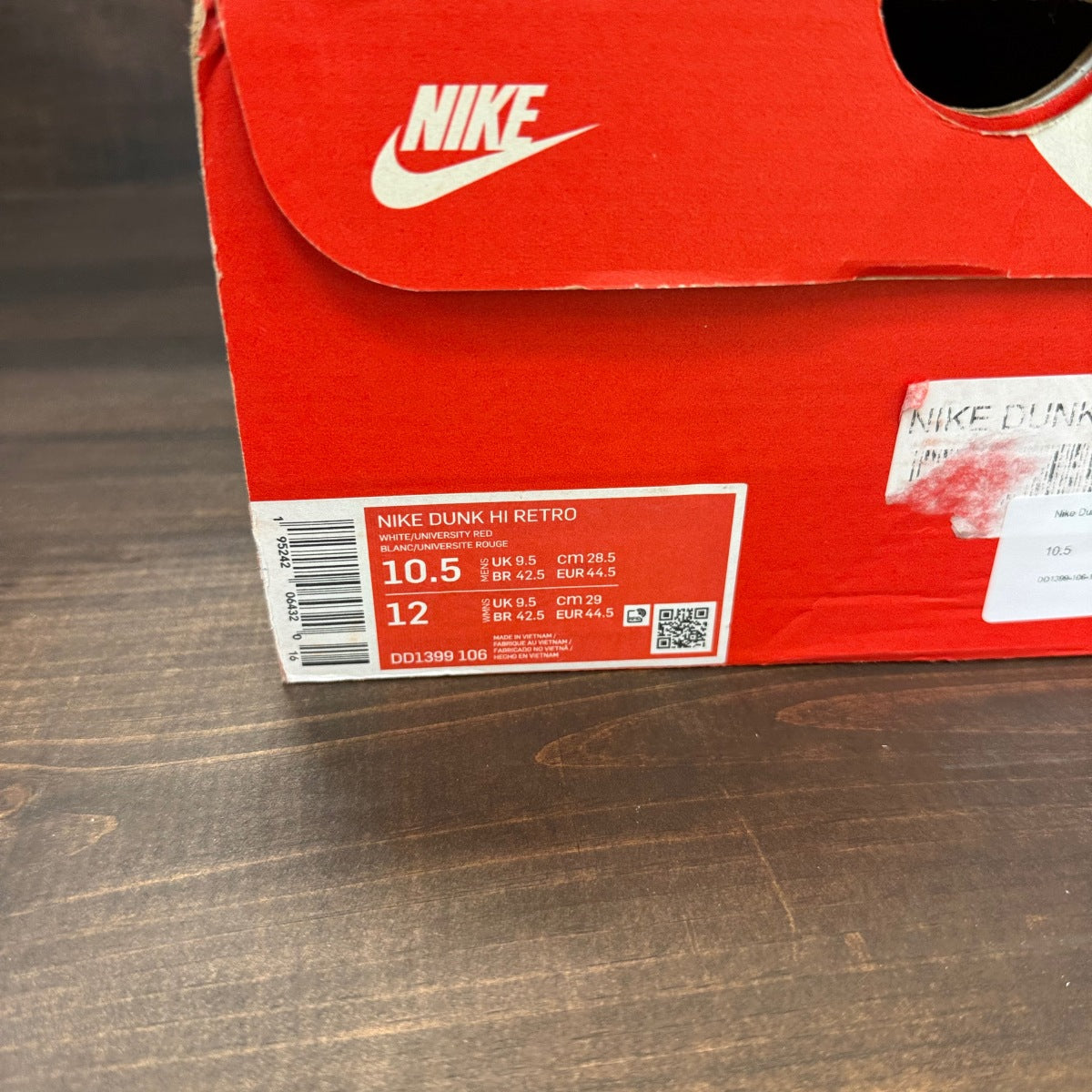 Nike Dunk High Championship White Red - Image 6