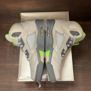 Jordan 5 Retro Green Bean (2022) Size 9 (Pre-Owned) - aux