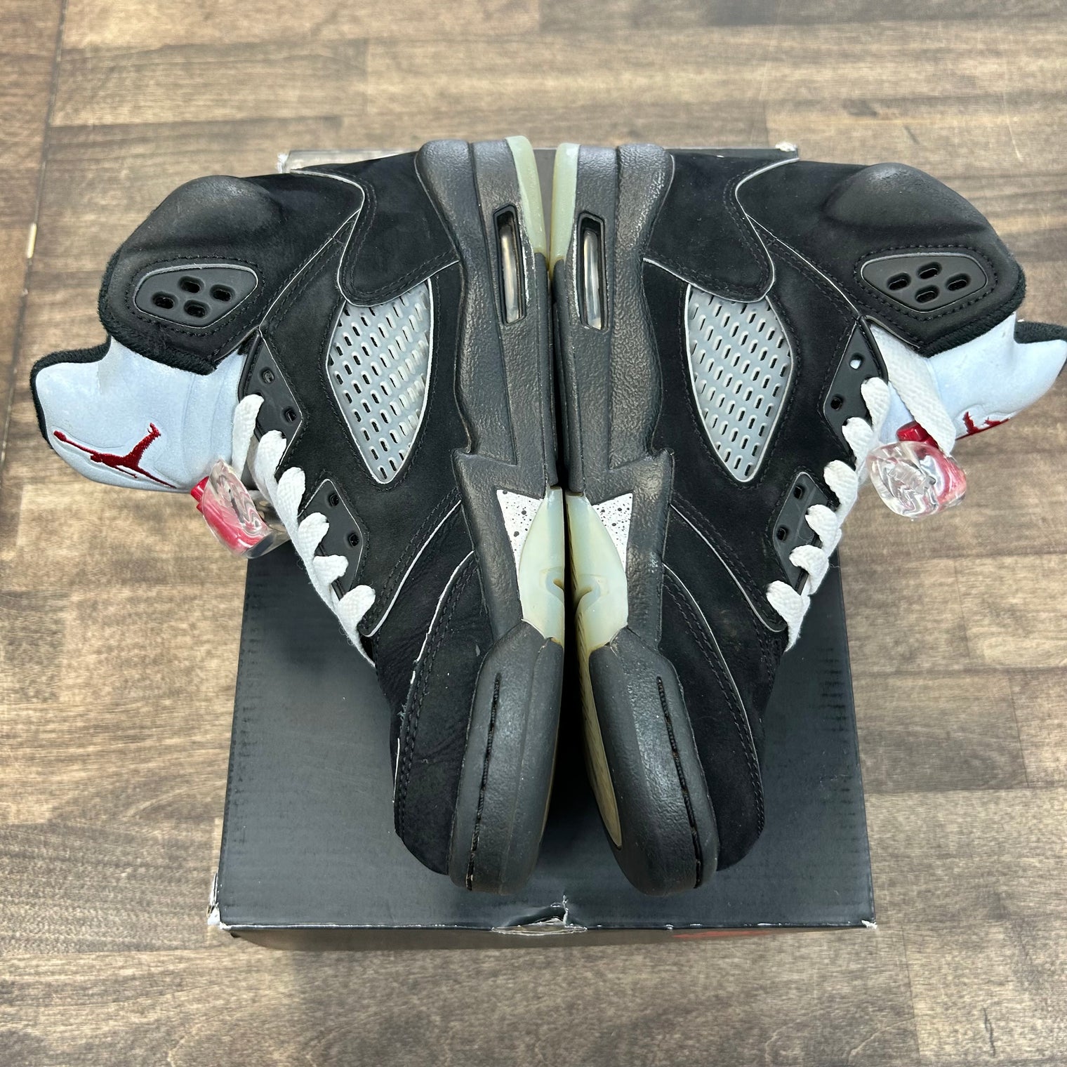 Black Metallic Reimagined Jordan 5 (GS) (USED)