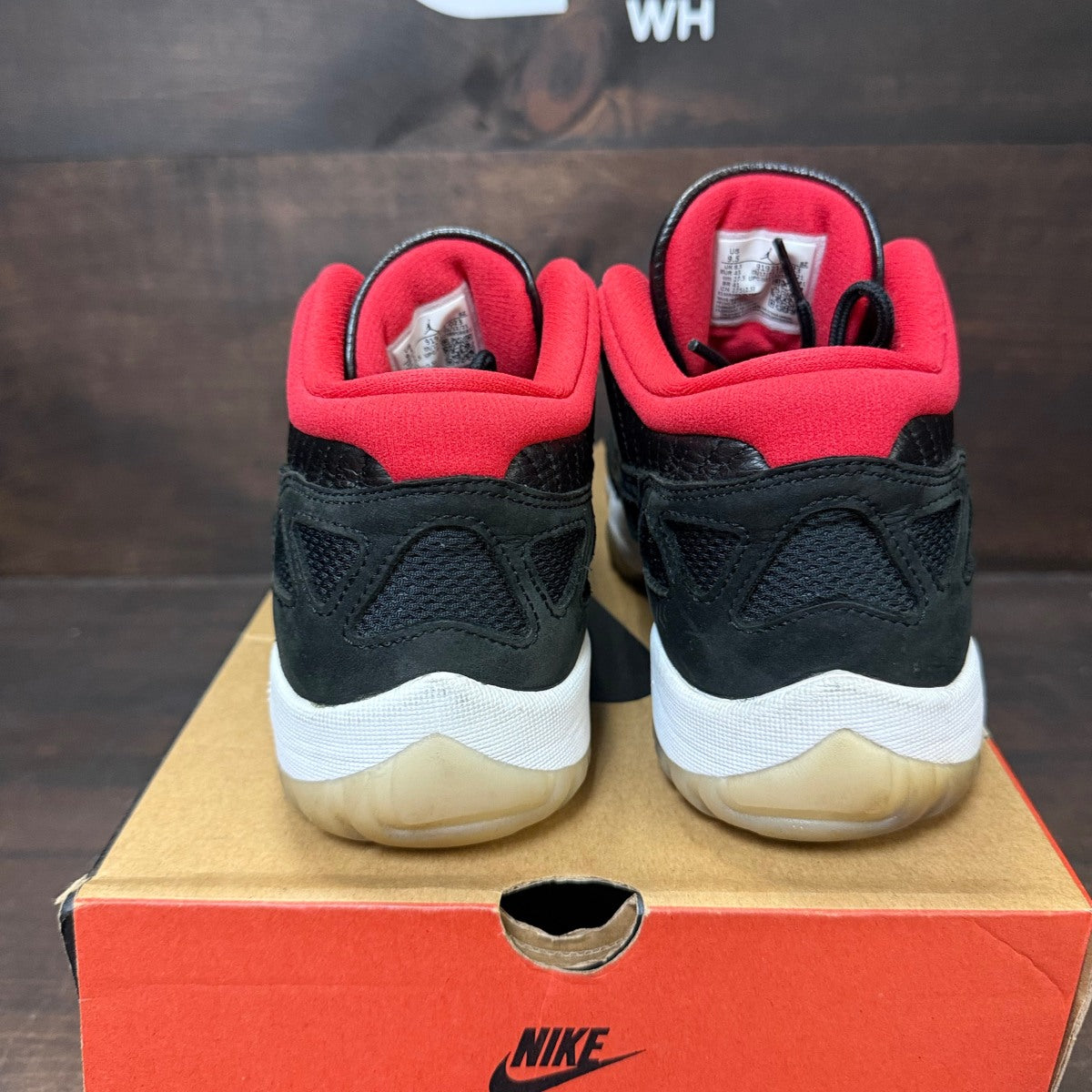 Jordan 11 Retro Low IE Bred (2021) - Image 4