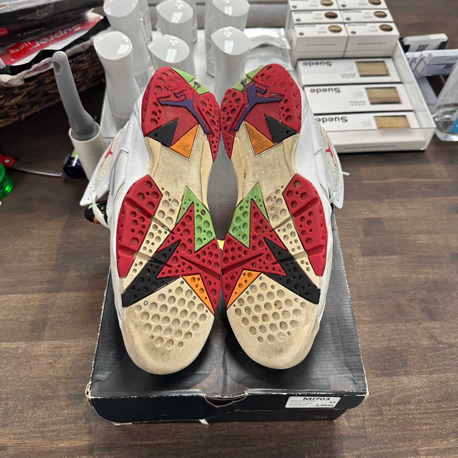 Hare Jordan 7 Retro (USED)