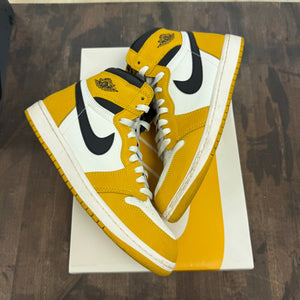Jordan 1 Retro High OG Yellow Ochre - Image 1