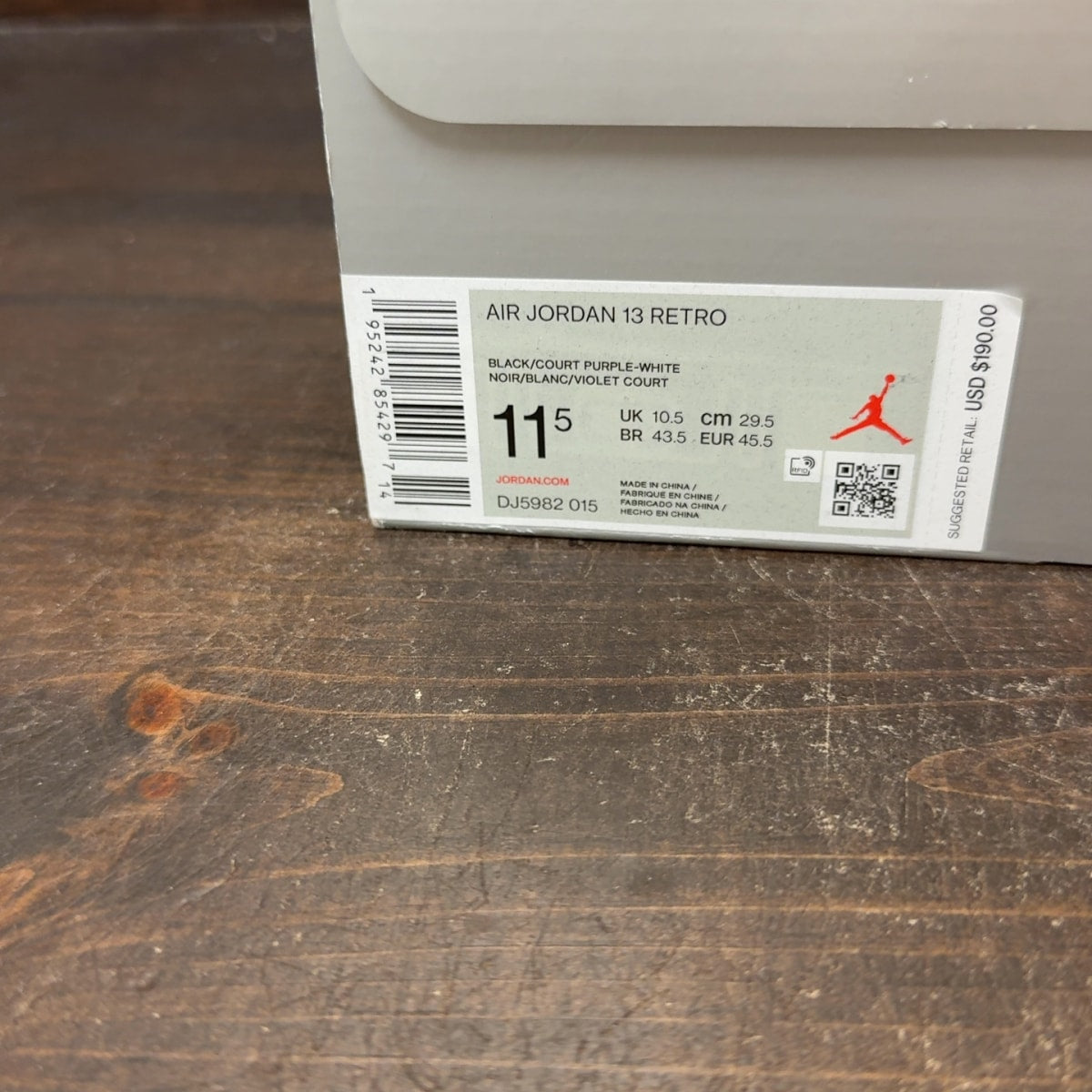 Jordan 13 Retro Court Purple - Image 7