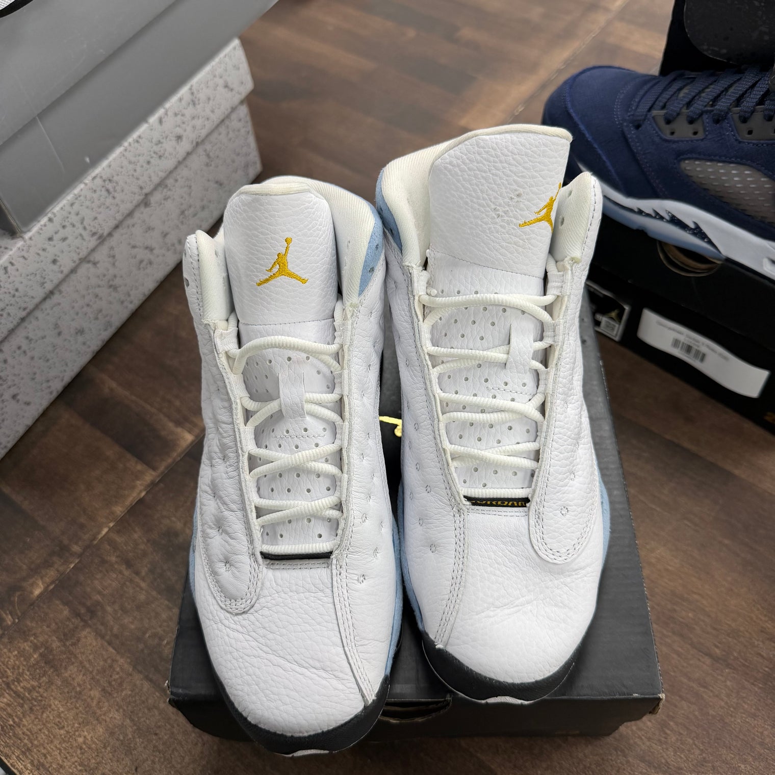 Blue Grey Jordan 13 (GS) (USED)
