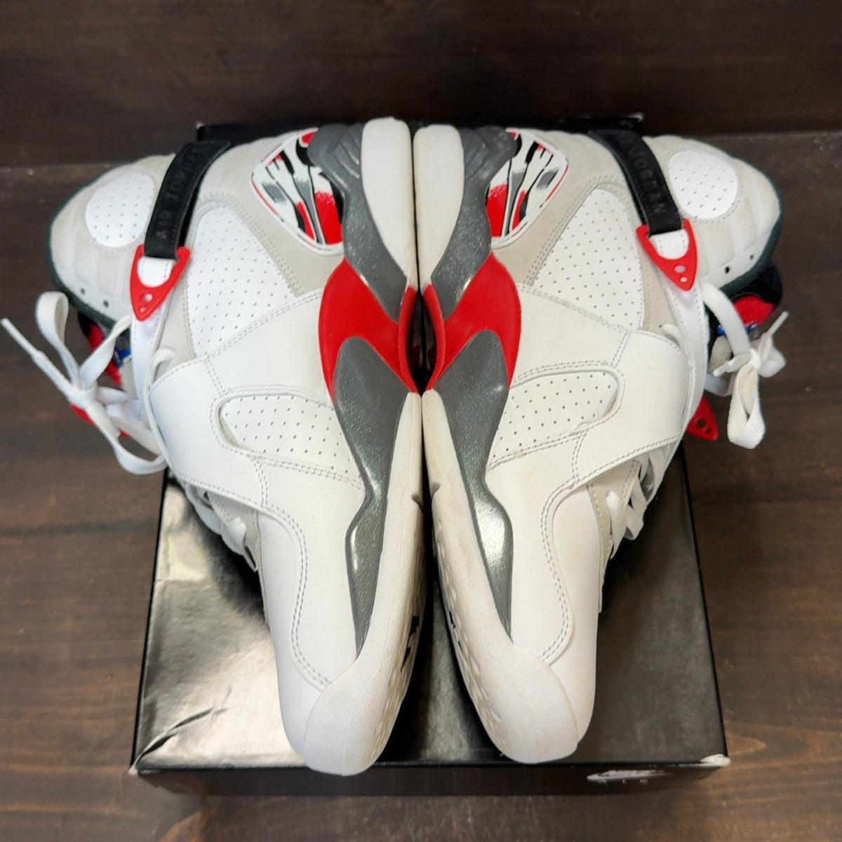 Jordan 8 Retro White True Red (2025) - Image 4