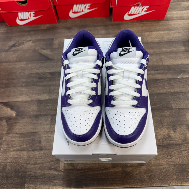 Nike by You Nike Dunk Low Court Purple Gum Bottom (USED, Strong Smoke Smell)