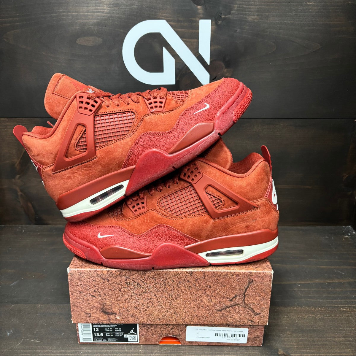 Air Jordan 4 Retro OG SP Nigel Sylvester Brick by Brick - Image 2