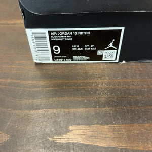 Jordan 12 Retro Bloodline Size 9 (Pre-Owned) - aux