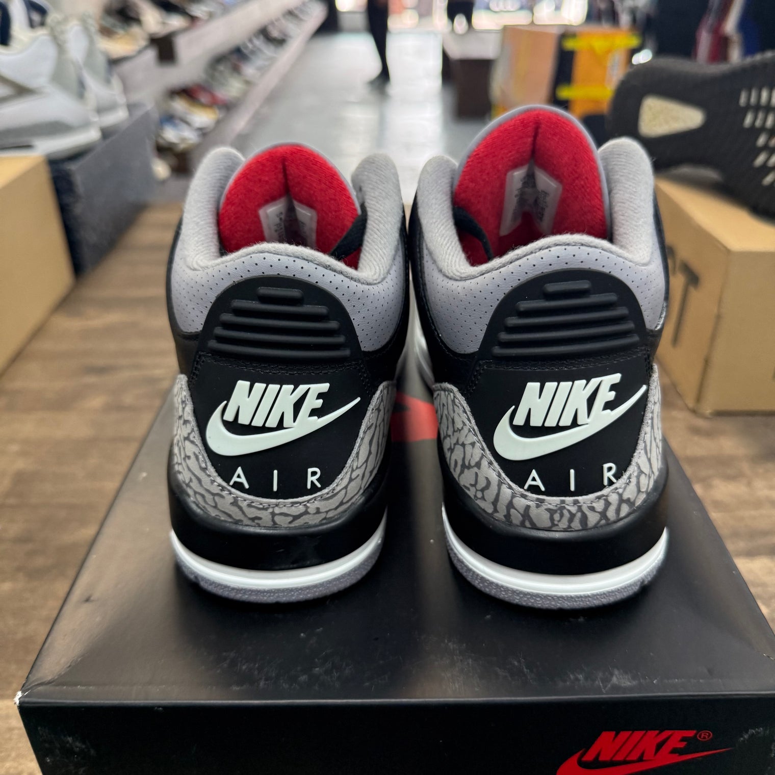 Black Cement Jordan 3 Retro (USED)