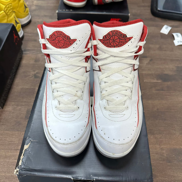 White Red Jordan 2 Retro (2014) (USED)