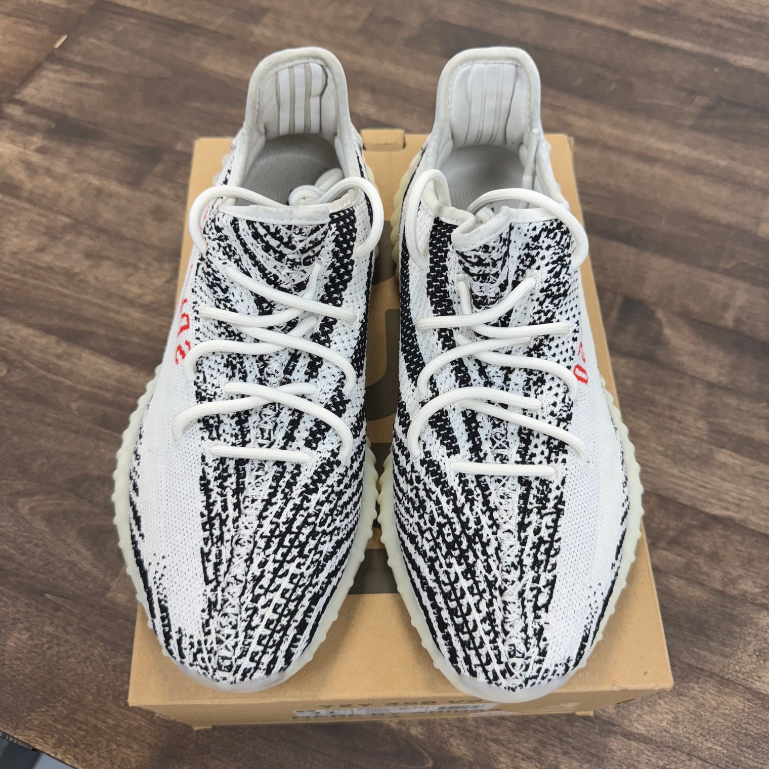 Zebra Yeezy 350 (USED)