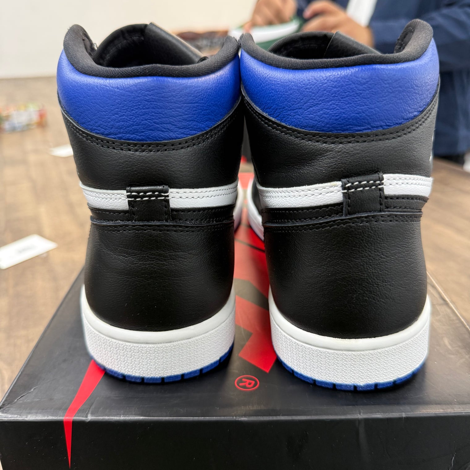 Royal Toe Jordan 1 High (USED)