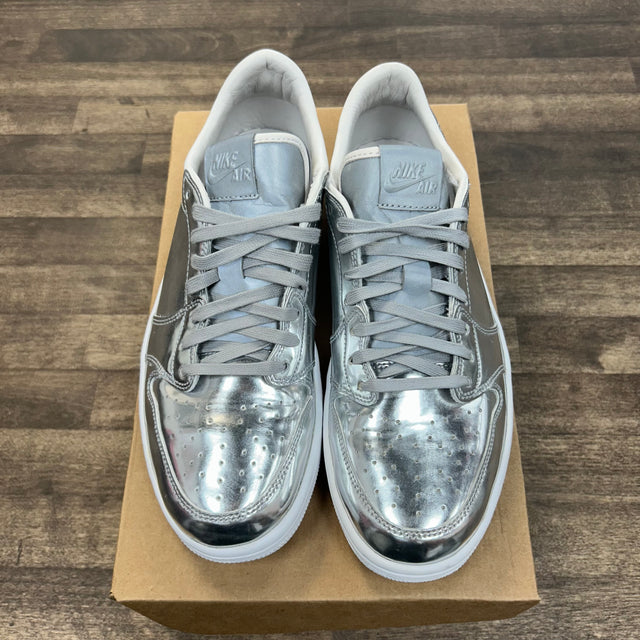 Pinnacle Metallic Silver Chrome Jordan 1 Low OG (USED, No Box)