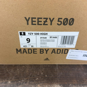 adidas Yeezy 500 High Tactical Boot Sand Size 9 (Pre-Owned) - aux