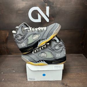 Jordan 5 Retro Off-White Muslin Size 9 (Pre-Owned) - Image 1