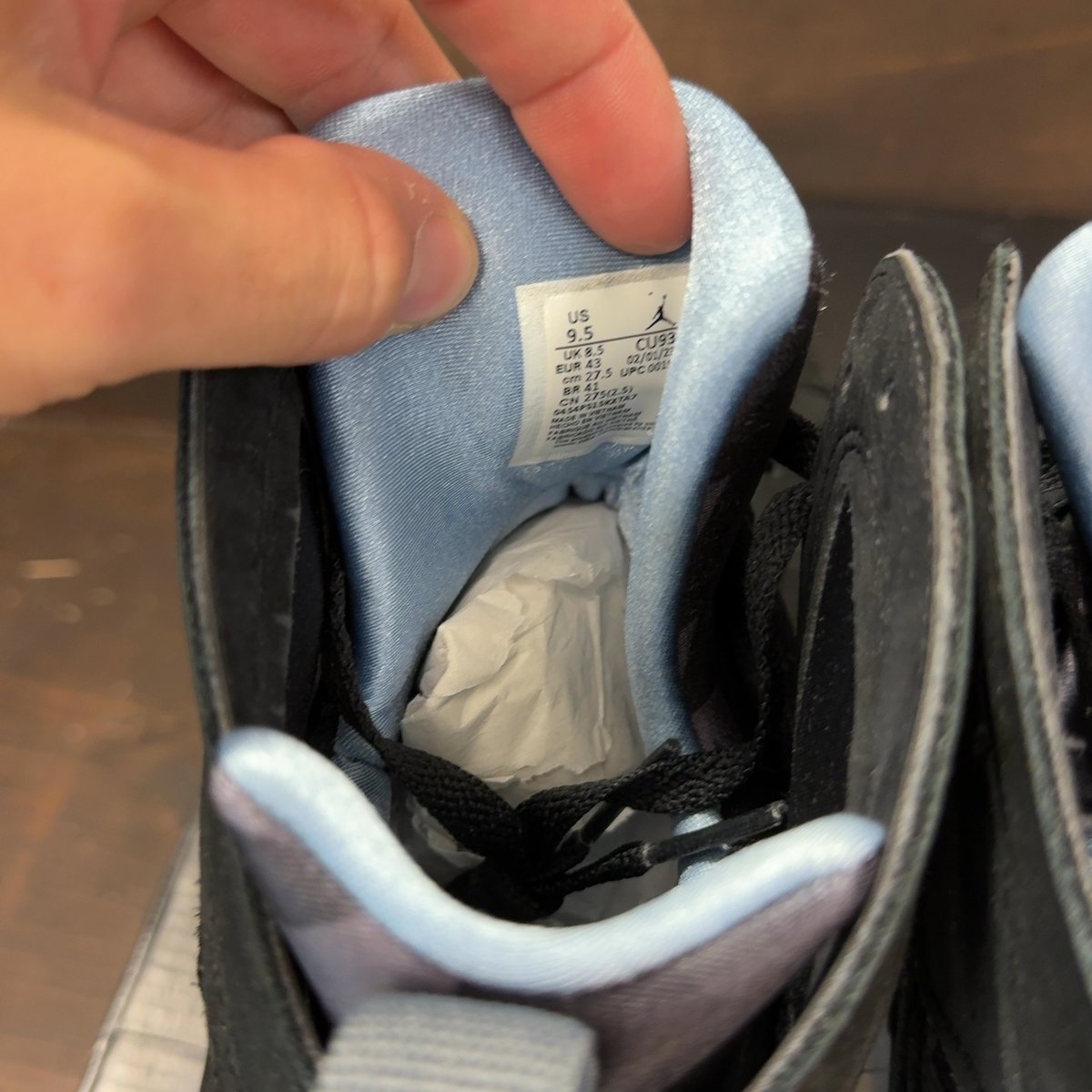 Jordan 7 Retro Chambray (2023) Size 9.5 (Pre-Owned) - aux