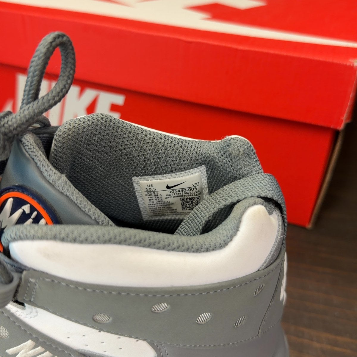 Nike Air Max 2 CB '94 Cool Grey White - Image 7