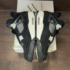 Jordan 4 Retro White Thunder Size 11 (Pre-Owned) - aux