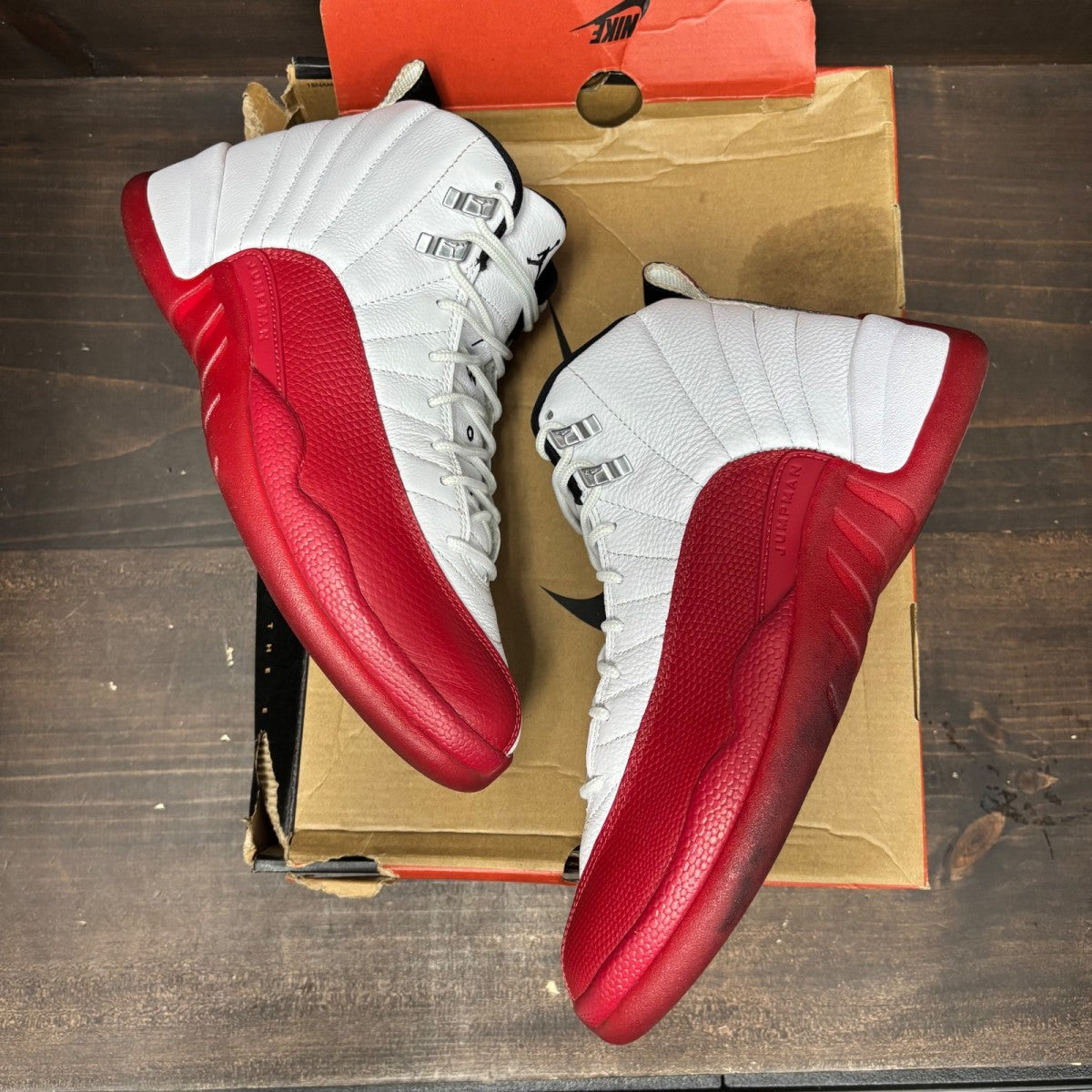 Jordan 12 Retro Cherry (2023) Size 10.5 (Pre-Owned) - back