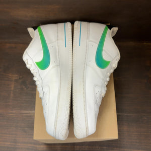 Nike Air Force 1 Low '07 LV8 White Aquamarine Size 13 (Pre-Owned) - Image 4