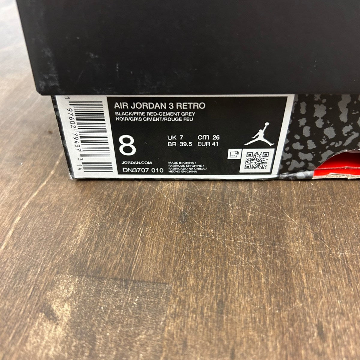 Jordan 3 Retro OG Black Cement (2024) - Image 6