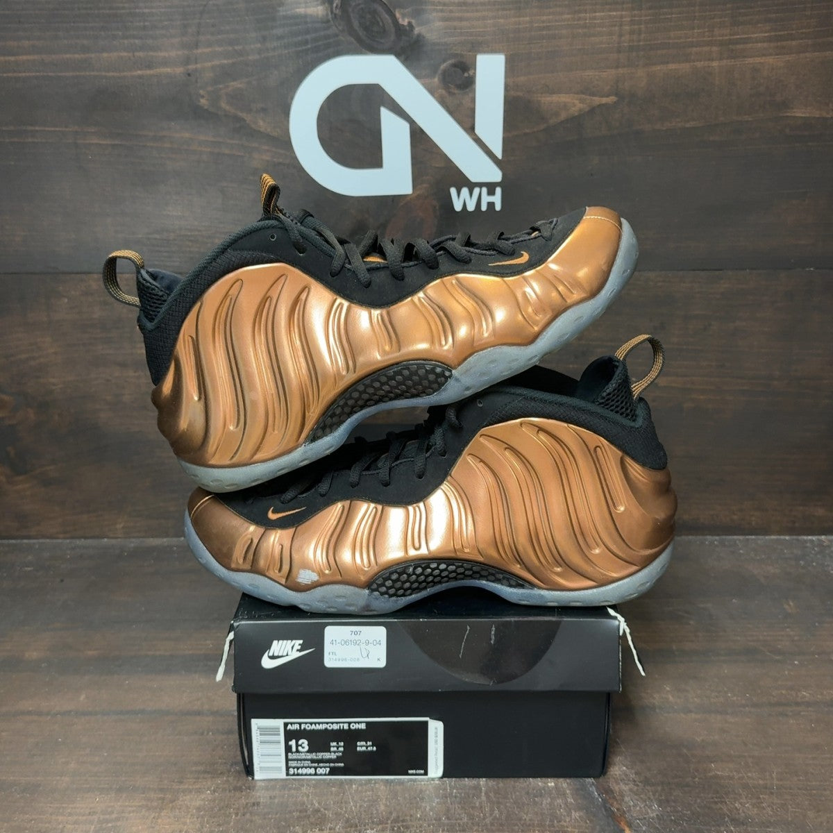 Nike Air Foamposite One Copper (2017) - Image 1