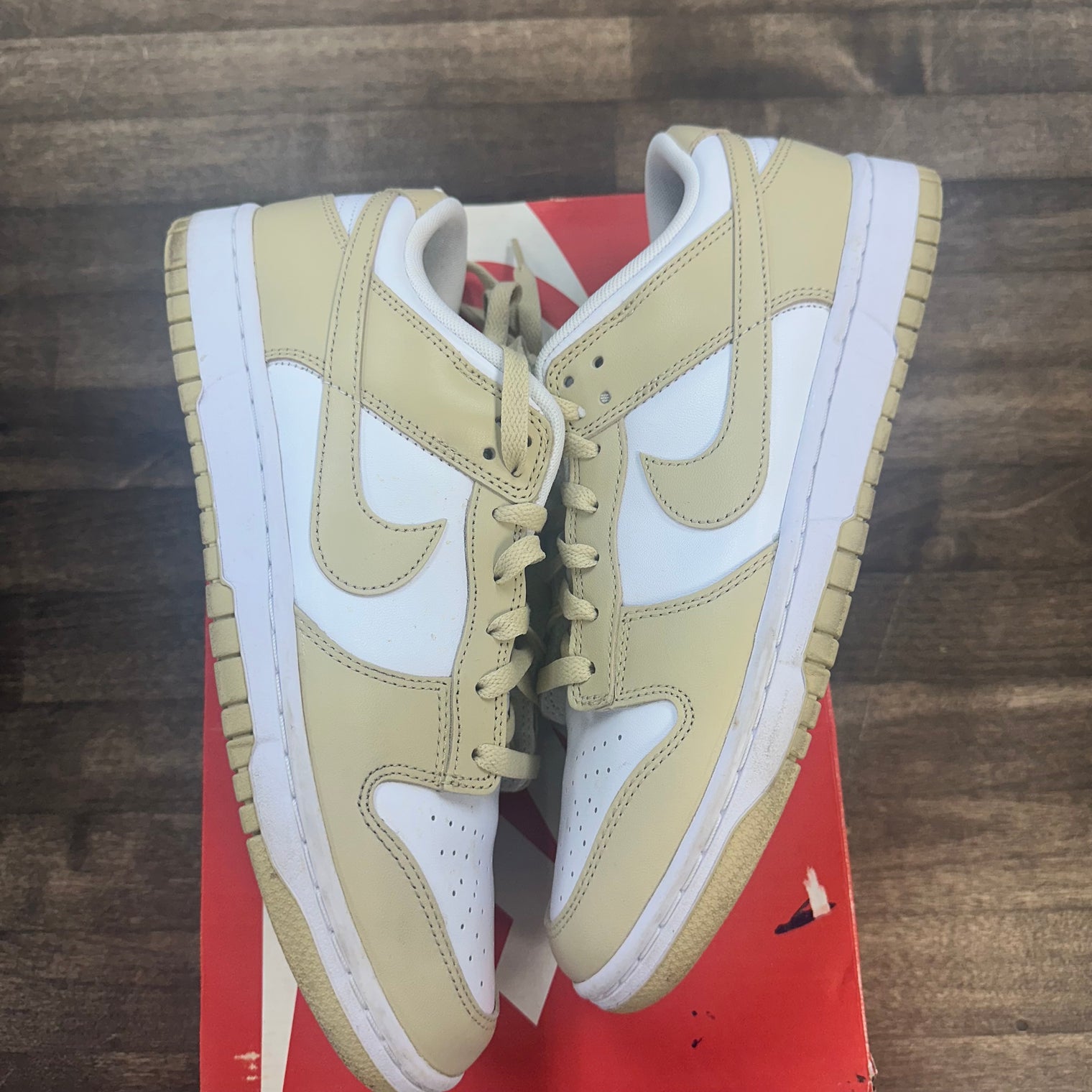 Nike Dunk Low Team Gold (Used, Replacement Box)