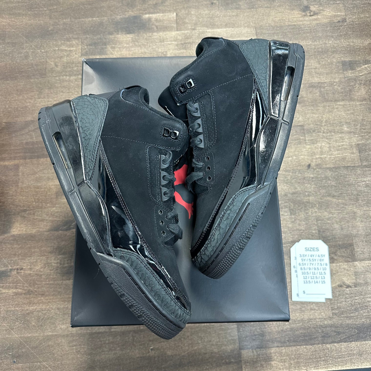 Black Cat Jordan 3 Retro (2025) (USED)
