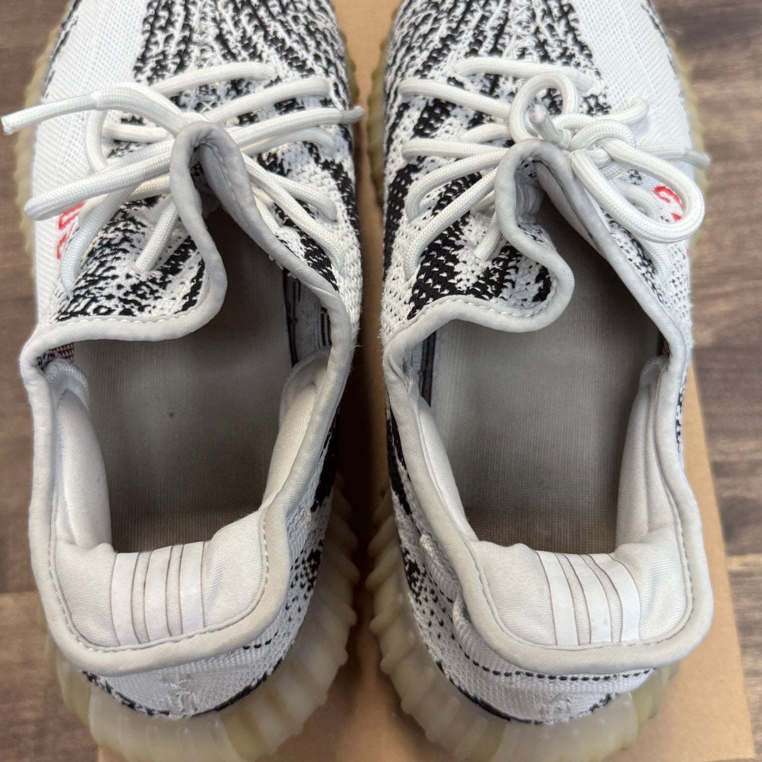 Zebra Yeezy 350 (Used, No Box)