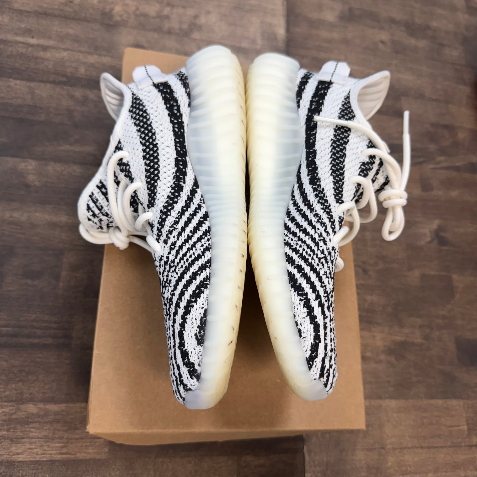 Zebra Yeezy 350 (Used, No Box)