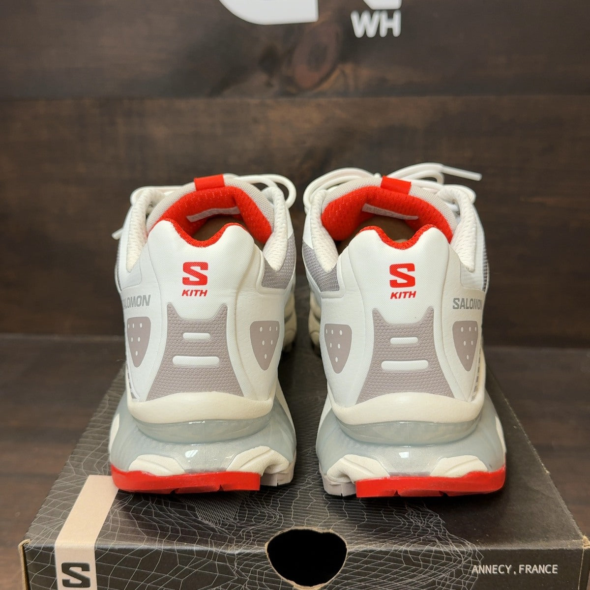 Salomon XT-4K Kith Kithmas White Red - Image 5