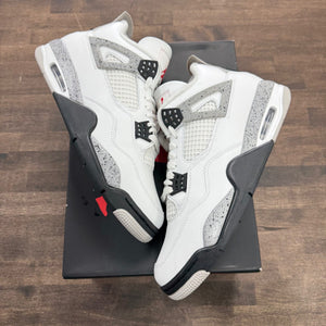 Jordan 4 Retro White Cement (2025) Size 11 (Pre-Owned) - Image 1