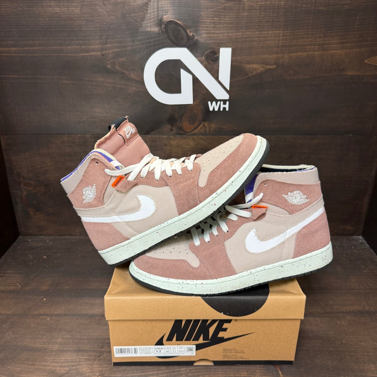 Jordan 1 High Zoom Air CMFT Fossil Stone - Image 1