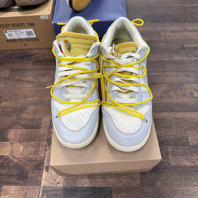 Lot 29 of 50 Off-White Dunk Low (USED,No Box)