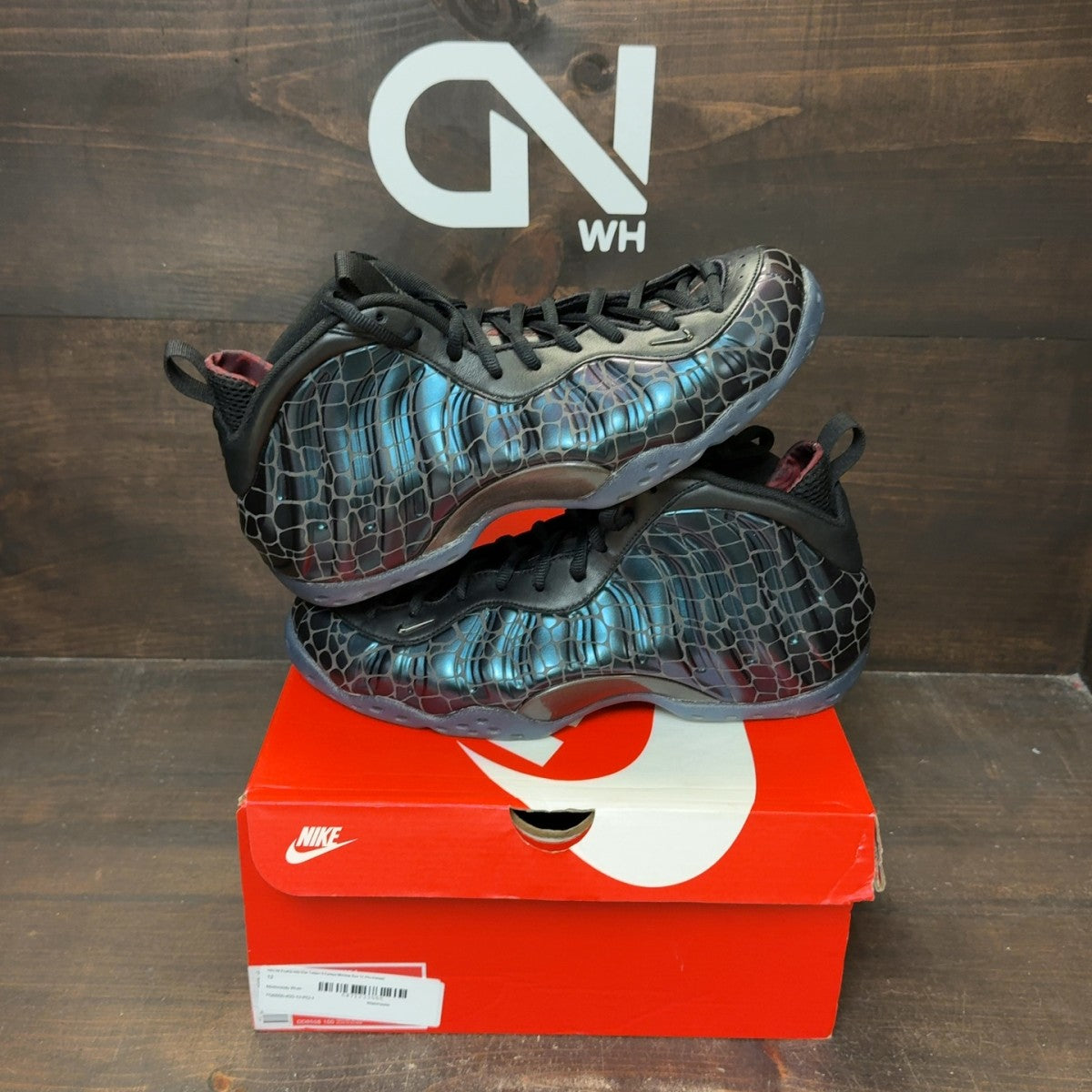 Nike Air Foamposite One Tekken 8 Kazuya Mishima Size 12 (Pre-Owned) - Image 1