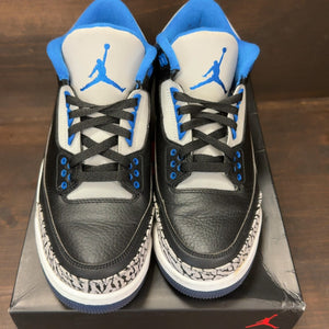 Jordan 3 Retro Sport Blue - Image 3