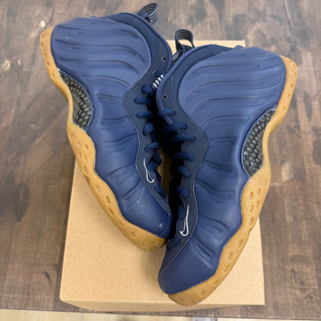 Nike Air Foamposite One Navy Gum Size 9.5 (Pre-Owned) - Image 1