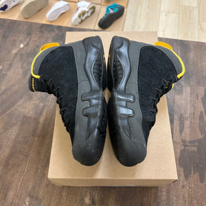 Jordan 9 Retro Dark Charcoal University Gold (GS) Size 6Y (Pre-Owned) - Image 3