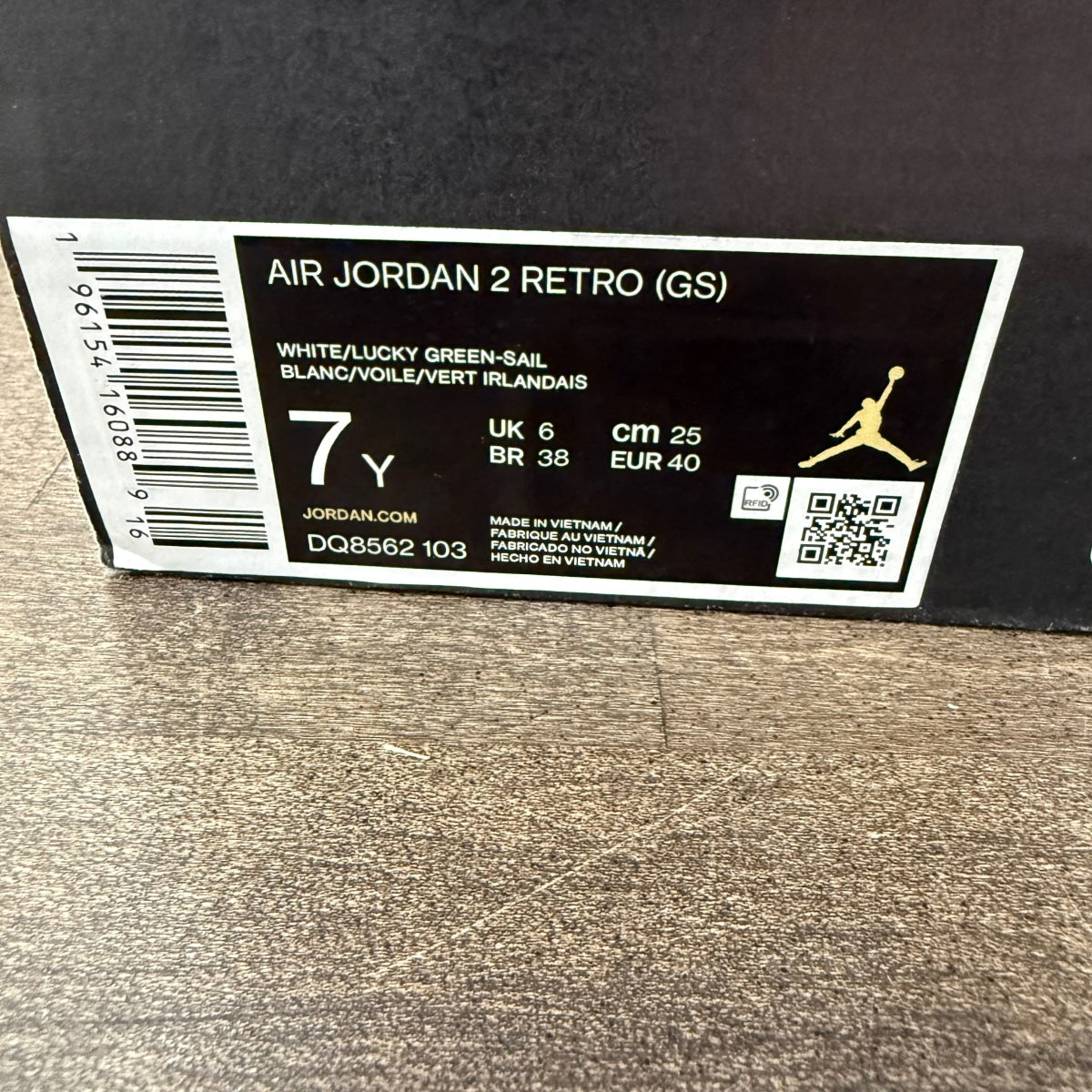 Jordan 2 Retro Lucky Green (GS) - Image 6