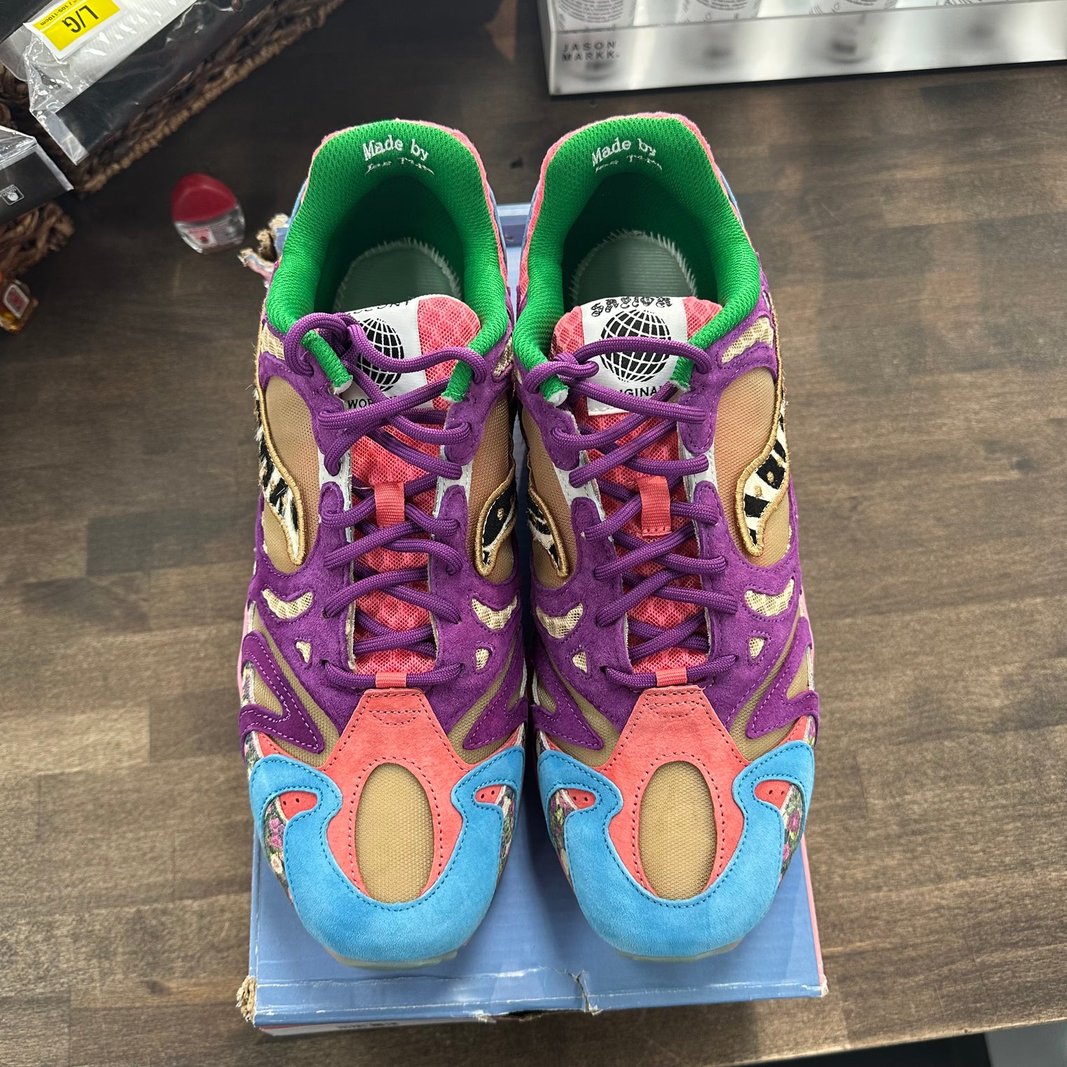 Jae Tips Remember Who Fronted Saucony Grid Azura 2000 (USED, No Insoles)