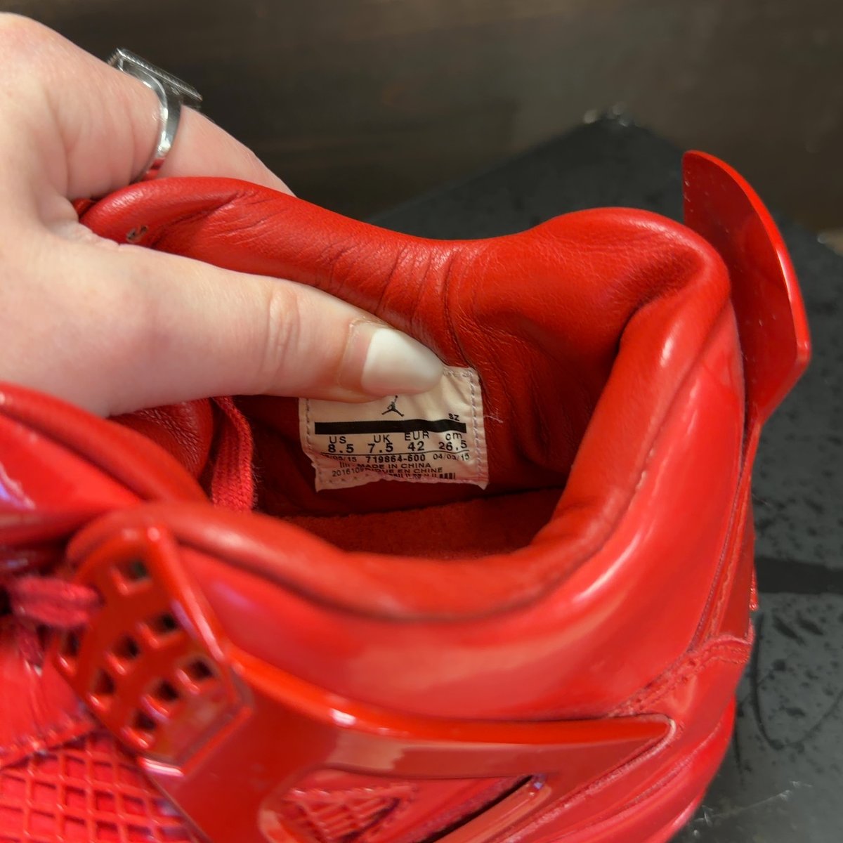 Jordan 4 Retro 11Lab4 Red Size 8.5 (Pre-Owned) - aux