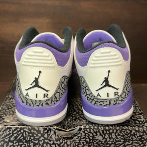 Jordan 3 Retro Dark Iris Size 7.5 (Pre-Owned) - aux