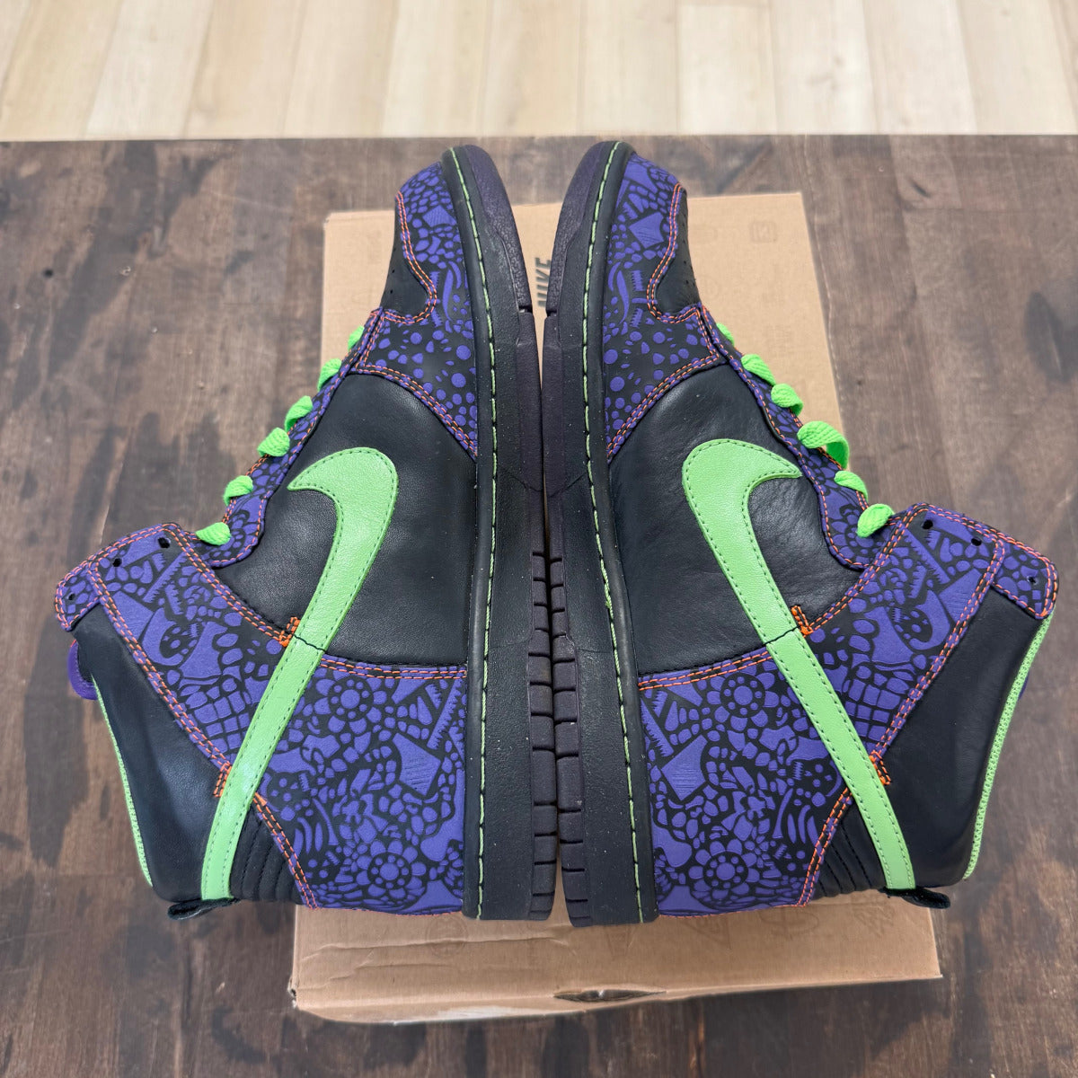 Nike Dunk High Day of the Dead Size 10.5 (Pre-Owned) - Image 4
