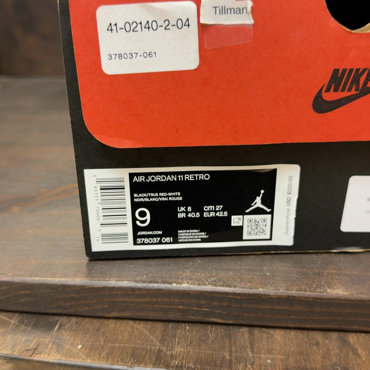 Jordan 11 Retro Playoffs Bred (2019) - Image 7