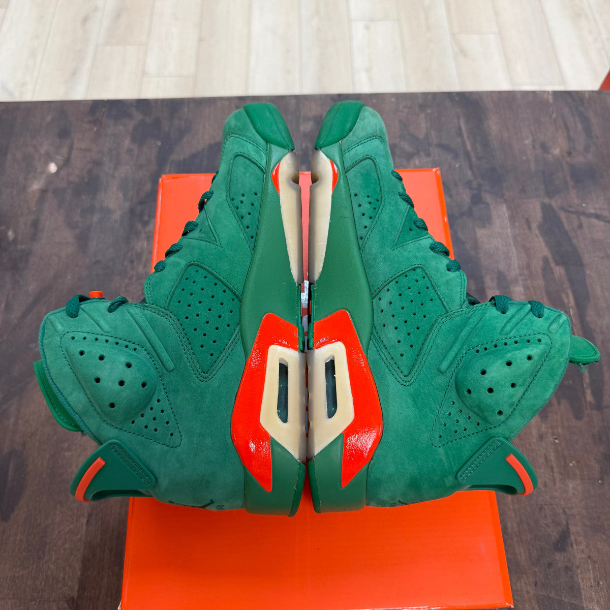 Jordan 6 Retro Gatorade Green Size 10 (Pre-Owned)