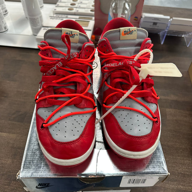 Off-White University Red Dunk Low (USED)